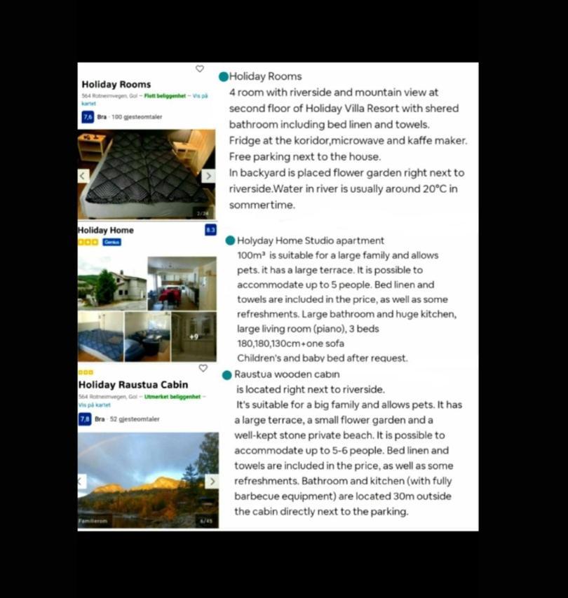 Holiday Home Гол Екстериор снимка